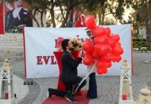 Kalpli Uçan Balon Buketi İzmir Organizasyon