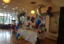 Uçan Balon Süsleme Folyo Balon İzmir Organizasyon Doğum Günü Organizasyon