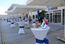 İzmir Organizasyon Doğu Kompresör Kokteylli Açılış Organizasyonu Bistro Masa Kiralama